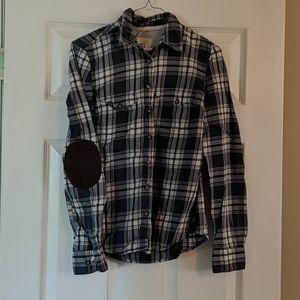 Plaid button down shirt
